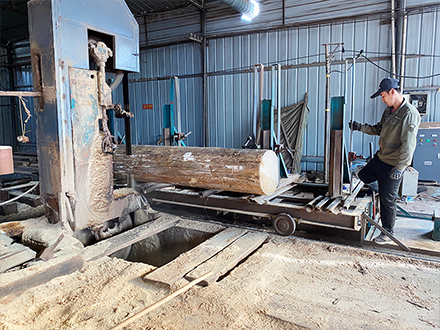 木材市場加工廠